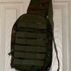 Highland Tactical Camouflage Sling Bag for Men